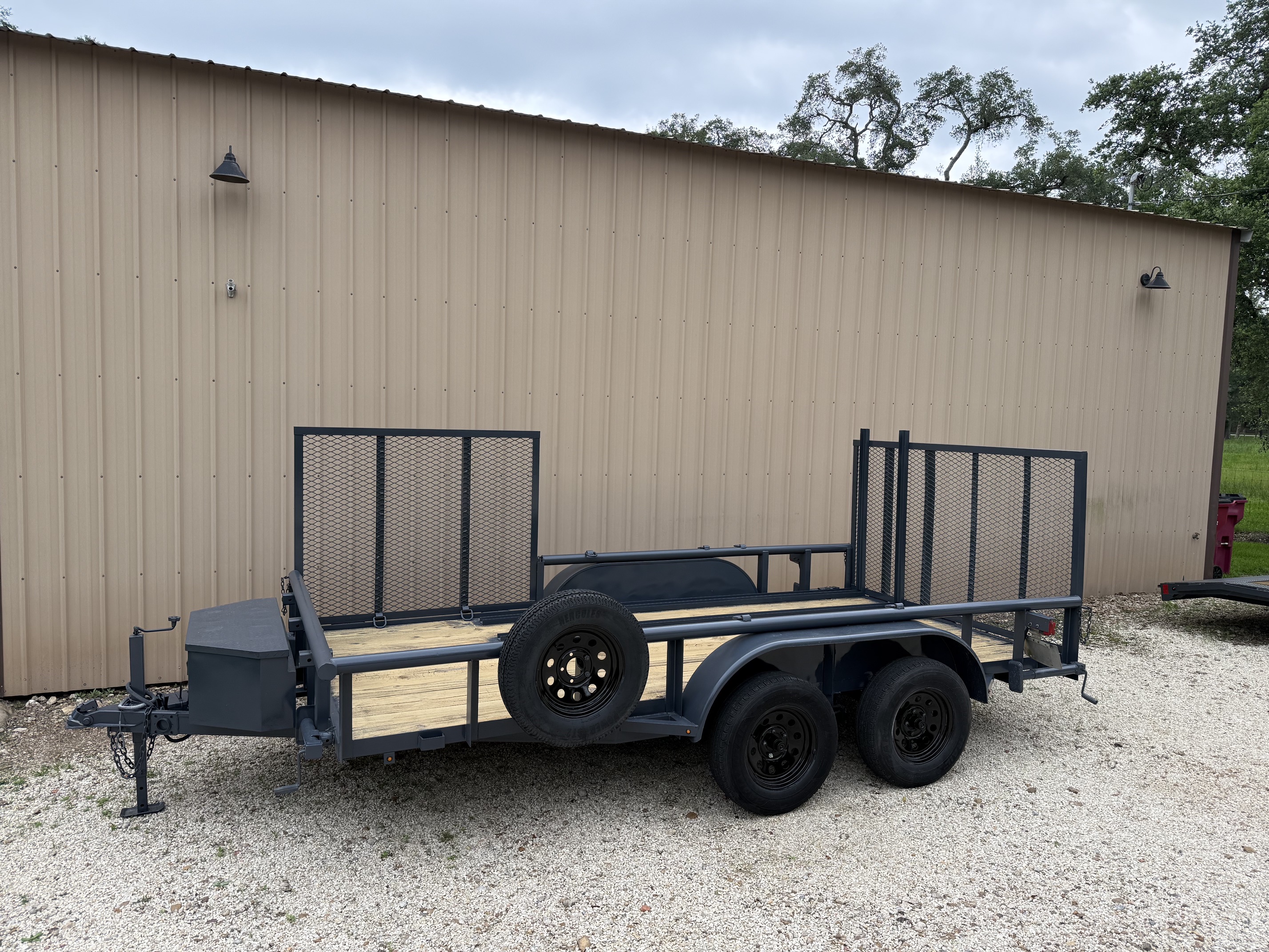 14' x 81" Utility Trailer rental in West Columbia TX - Proline Equipment Solutions